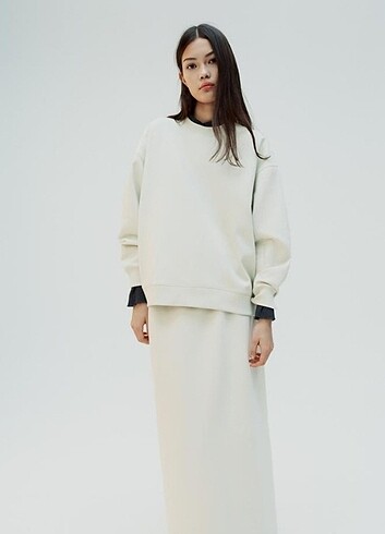 Zara Zara sweatshirt sıfır kullanılmadı 
