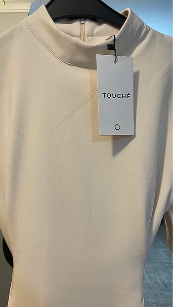 Diğer Touche Krep Elbise