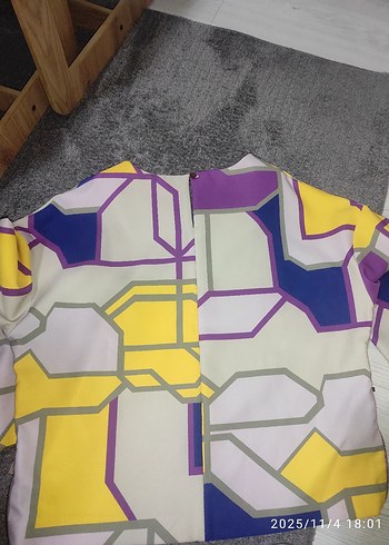 nocturne marka klasik kısa bluz - Görsel 2