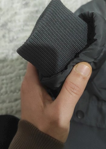 Erkek Çocuk Kapüşonlu Gri Mont - Görsel 4