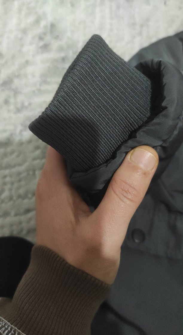 Erkek Çocuk Kapüşonlu Gri Mont - Görsel 4