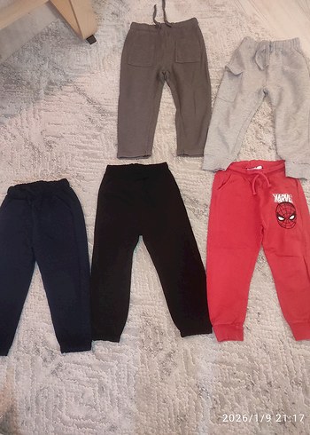 5 adet erkek çocuk 2 yaş eşofman alt - Görsel 2