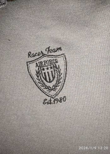 Gri Erkek Polo Yaka Uzun Kollu Tişört - Görsel 3