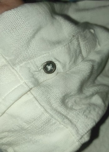 Uzun Kollu Beyaz Bohem Kadın Gömlek - Görsel 5