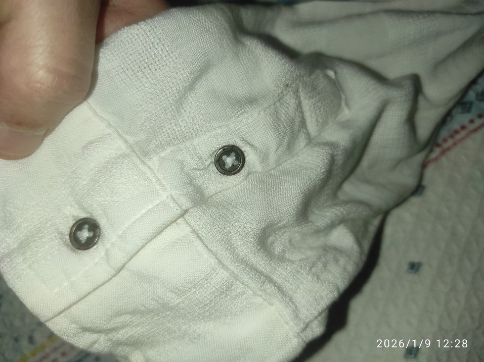 Uzun Kollu Beyaz Bohem Kadın Gömlek - Görsel 5