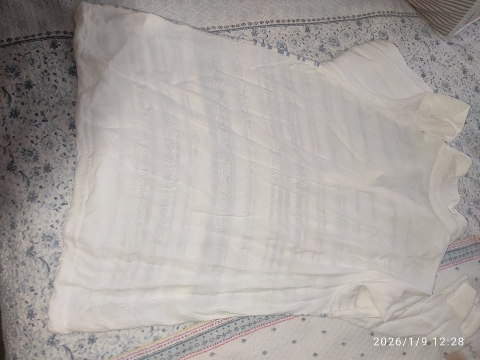 Uzun Kollu Beyaz Bohem Kadın Gömlek - Görsel 4