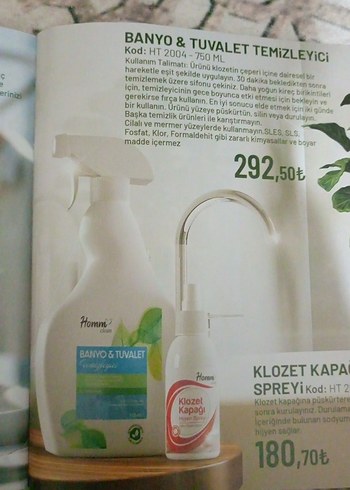 Hommi Banyo ve Tuvalet Temizleyici 750 ml - Görsel 3