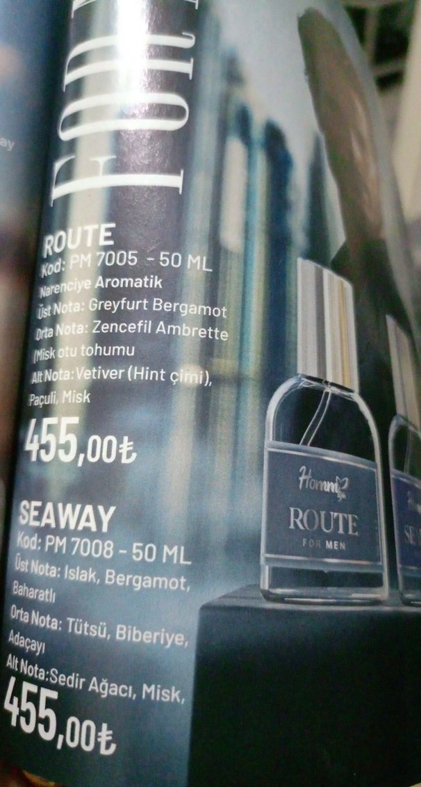 Homm Route Erkek Parfümü - Görsel 2