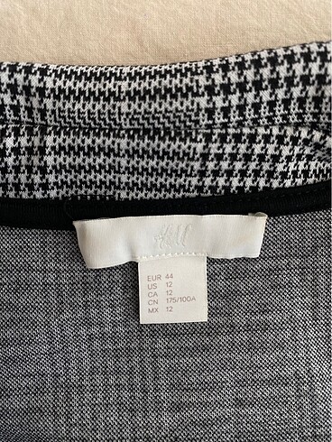 44 Beden siyah Renk H&M kadın blazer