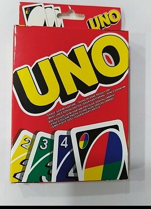UNO oyunu ailecek oynayacağınız bir oyun sıfır kutusunda açılmam