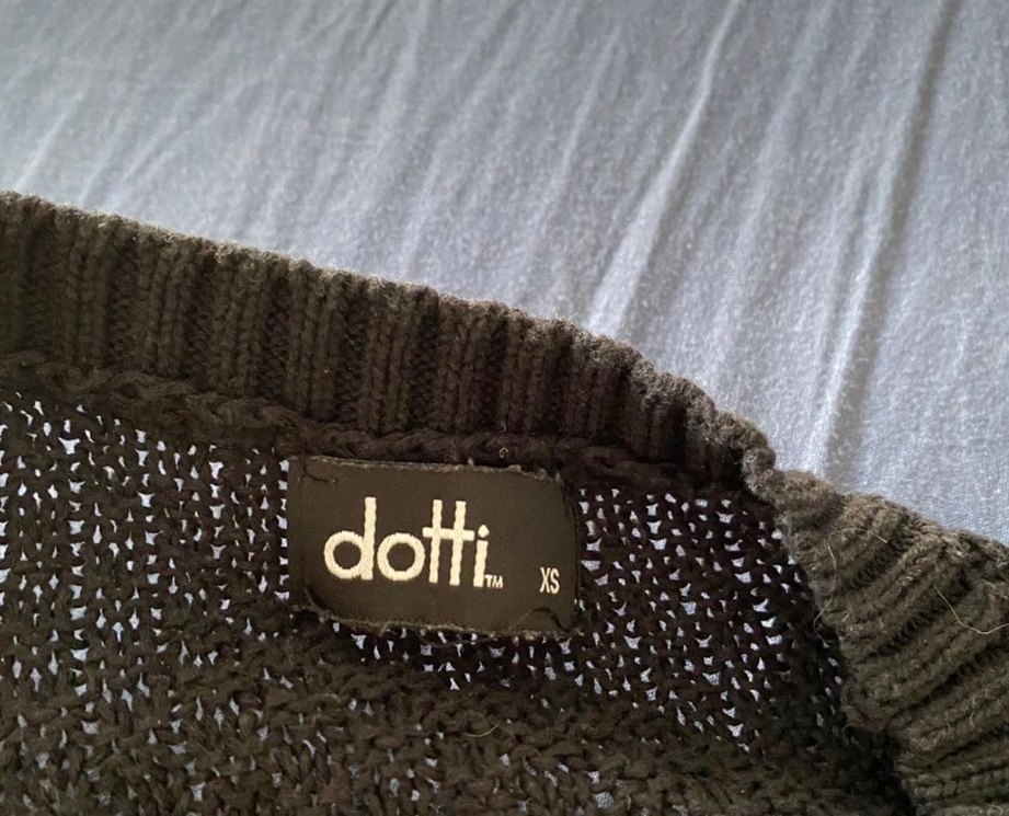 Kadın Gri Örgü Kazak - Görsel 3