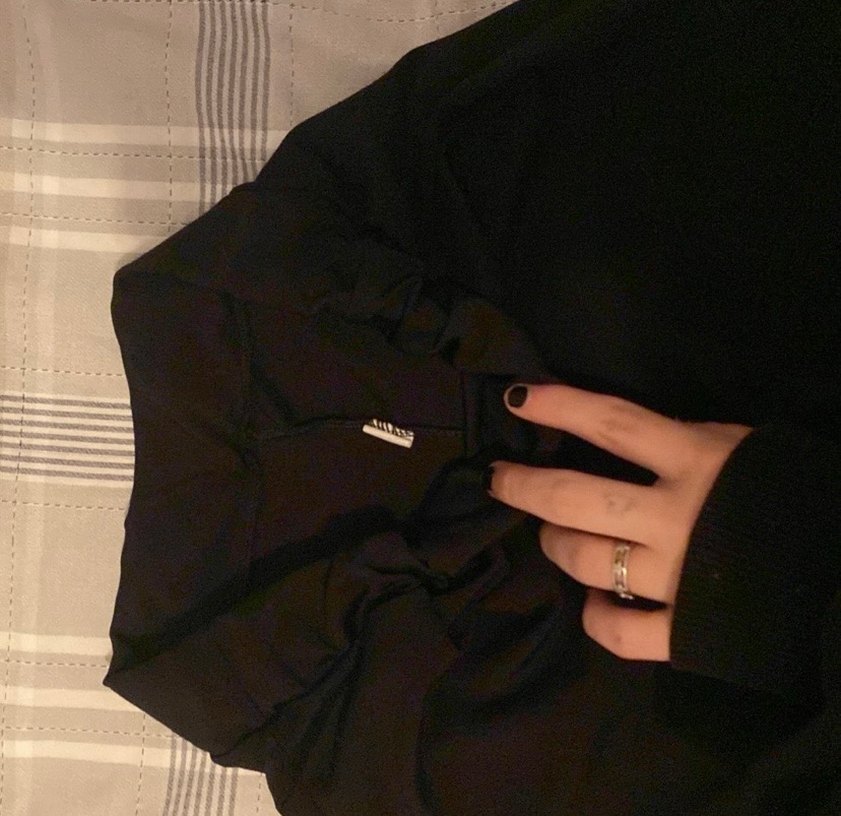 Siyah biker sort - Görsel 2