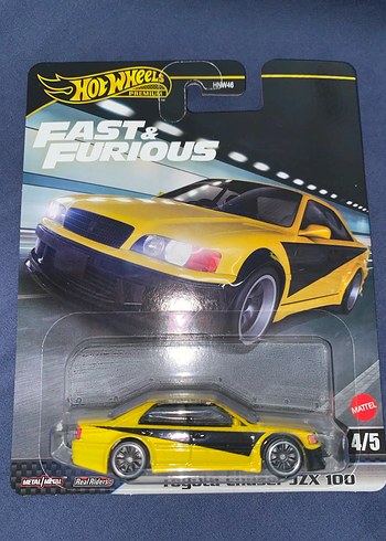 Hot Wheels Toyota Chaser JZX 100 Oyuncak Araba - Görsel 2