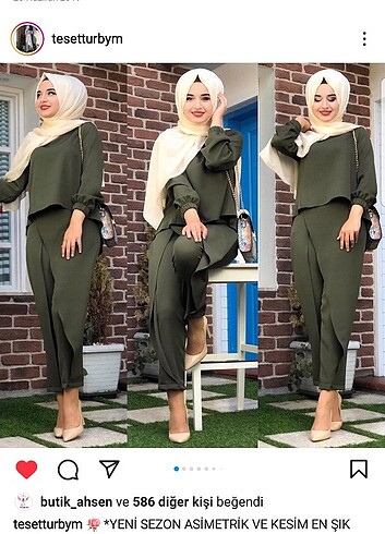 Tesettür takım