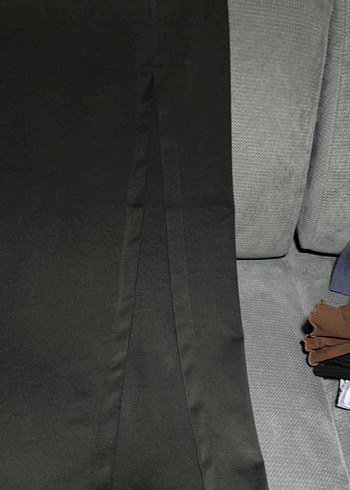 Siyah Uzun Kadın Etek - Görsel 2