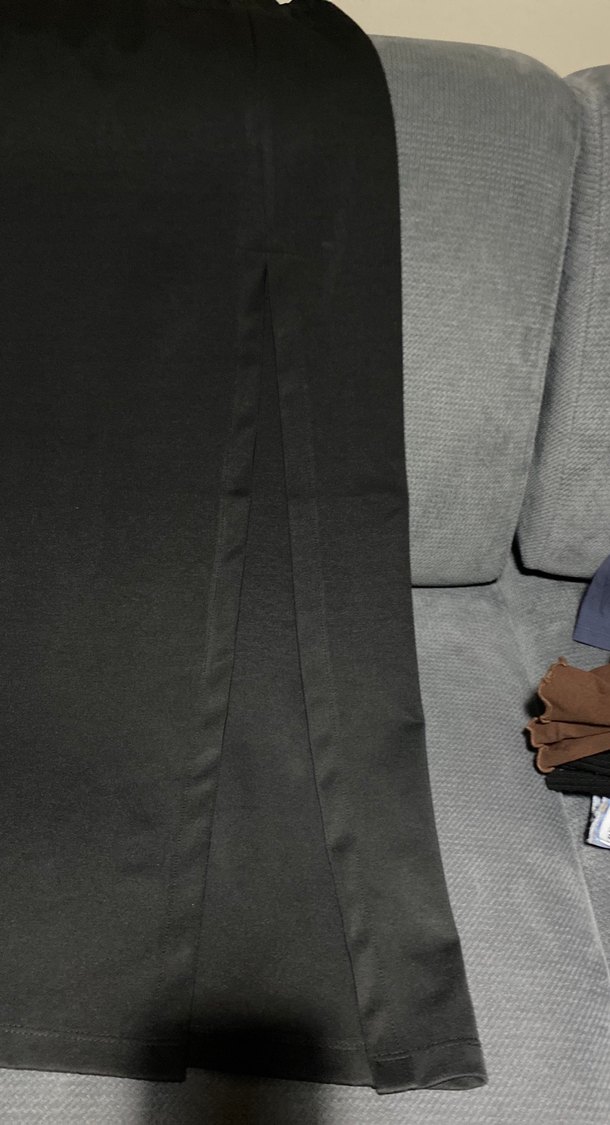 Siyah Uzun Kadın Etek - Görsel 2