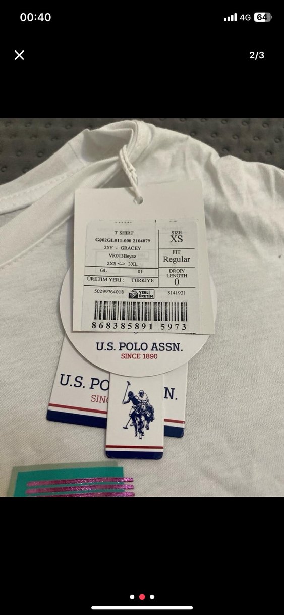 Beyaz Kız Çocuk Baskılı Tişört - Görsel 2