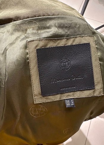 Massimodutti Uzun Haki Kadın Parka - Görsel 6