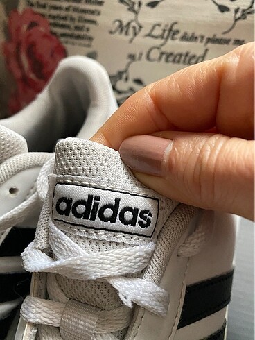 34 Beden beyaz Renk Adidas grand court base unisex çocuk
