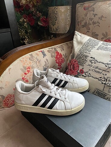 Adidas grand court base unisex çocuk