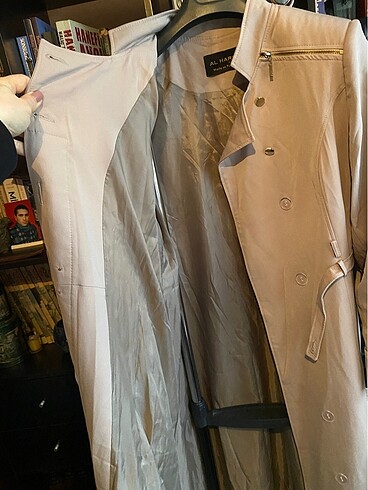 46 Beden camel Renk 46 beden çok şık trenchcoat