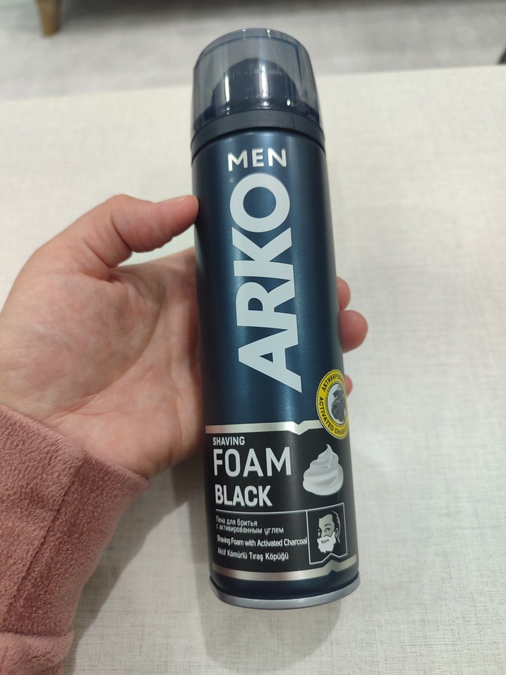 Arko Erkek Siyah Tıraş Köpüğü - Görsel 2