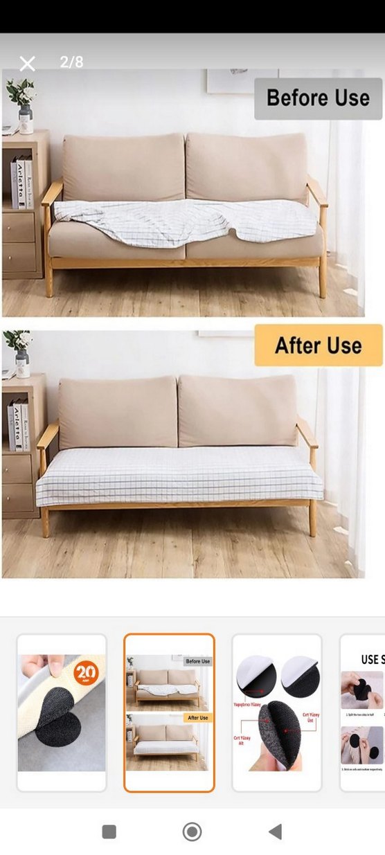 halı kilim örtüsü sabitleyici - Görsel 2