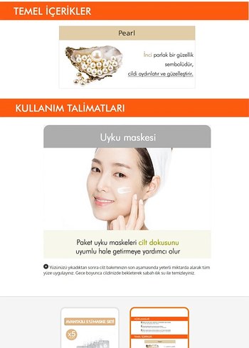 İnci Özlü Uyku Maskesi - Görsel 2