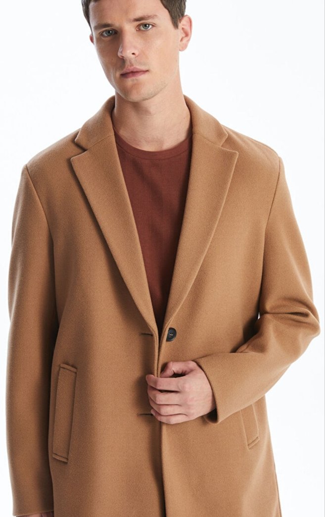 Erkek kaşe kaban - Görsel 2