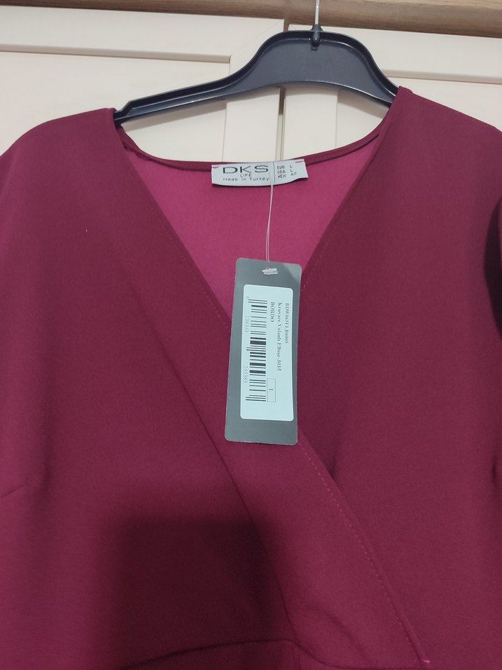 Bayan midi boy elbise - Görsel 4