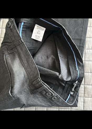 Gri Regular Fit Denim Erkek Pantolon - Görsel 4
