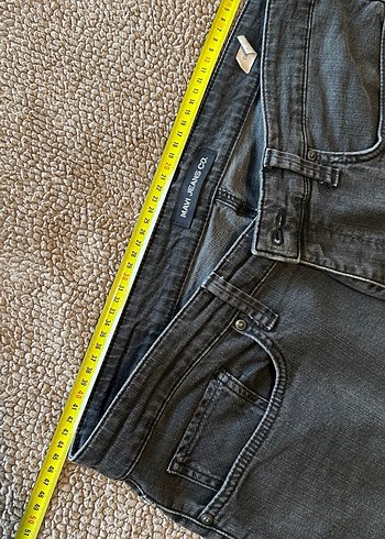 Gri Regular Fit Erkek Kot Pantolon - Görsel 2