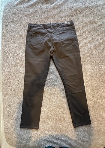 Düğmeli Kahverengi Erkek kanvas Pantolon - Görsel 2
