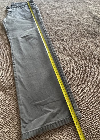 Gri Denim Erkek Pantolon - Görsel 4