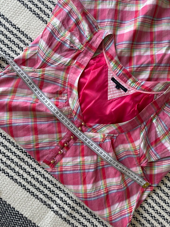 Pembe Bohem ipekli elbise - Görsel 3