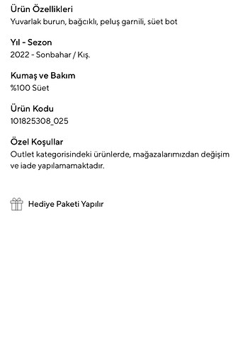 Beymen Vizon Süet Kürklü Kadın Bot