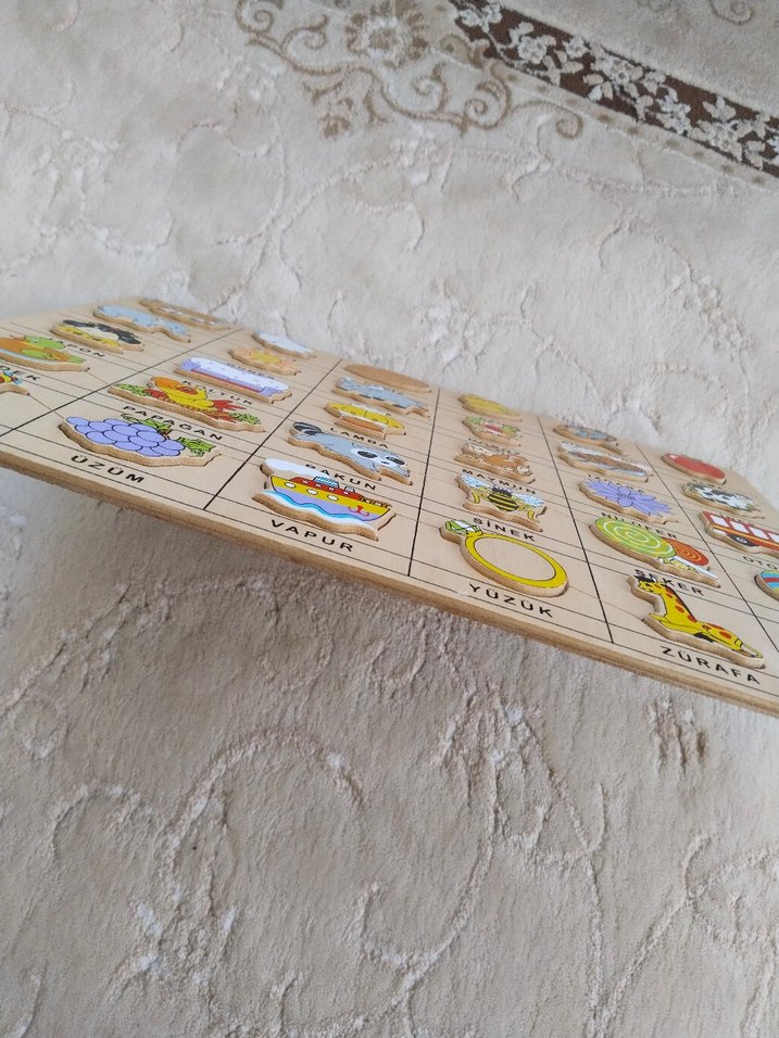 Ahşap puzzle bultak - Görsel 3