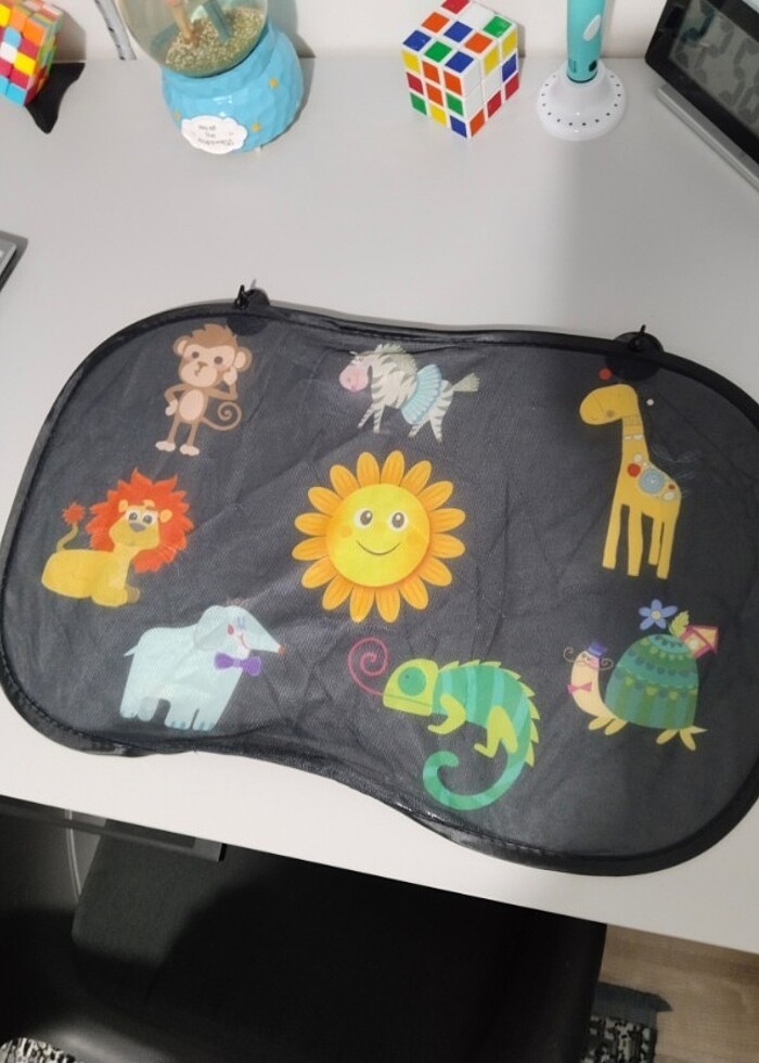 Araba çocuk güneşliği  - Görsel 2