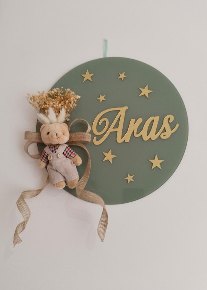 Bebek kapı süsü - Görsel 2