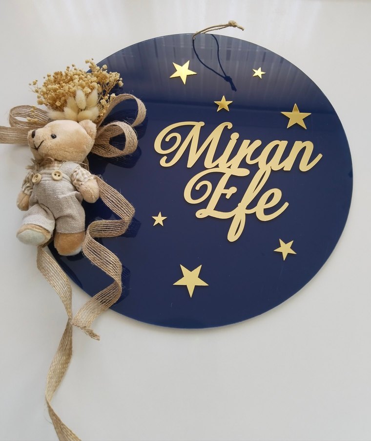 Bebek kapı süsü - Görsel 4