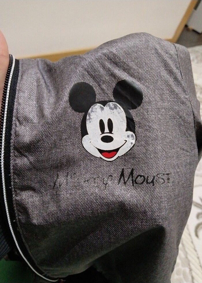 Mickey mouse yağmurluk  - Görsel 4