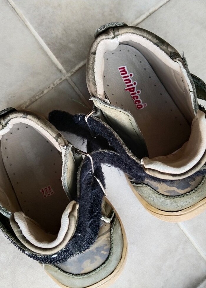 Minipicco 20 numara hakiki deri ayakkabı  - Görsel 4