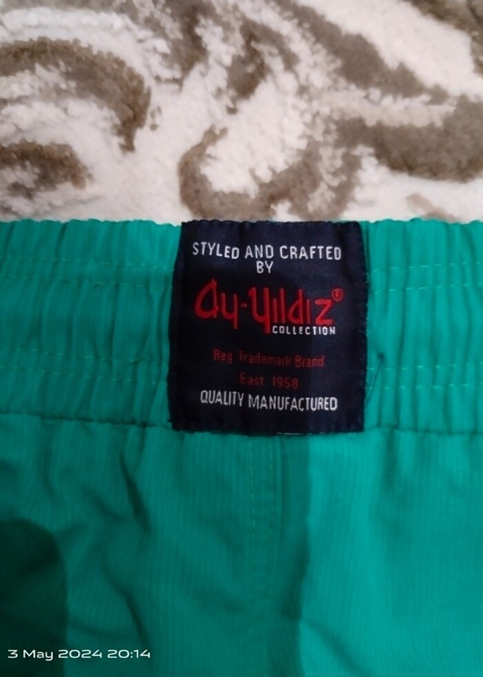 Deniz şortu ay yıldız  - Görsel 2