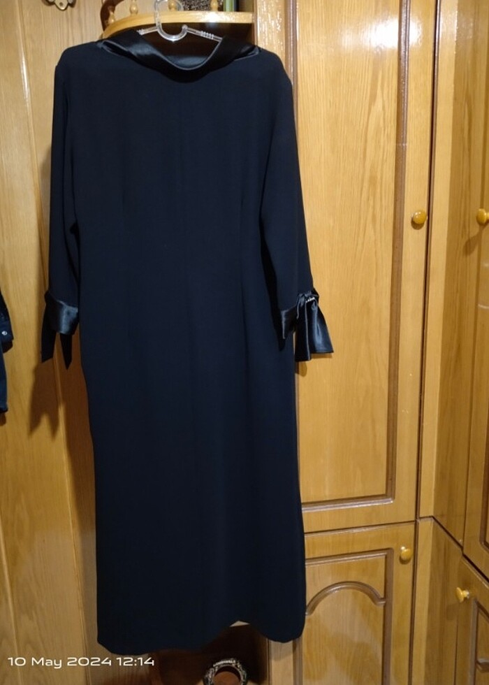 Tesettür abiye elbise 1 beden - Görsel 2