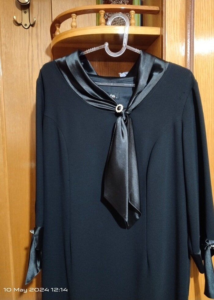 Tesettür abiye elbise 1 beden - Görsel 4