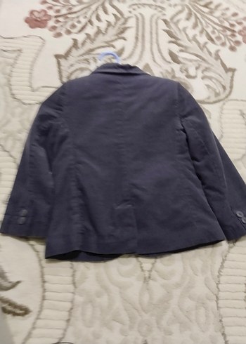 Erkek Çocuk Kadife Düğmeli Ceket - Görsel 2