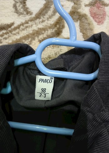 Erkek Çocuk Kadife Düğmeli Ceket - Görsel 4