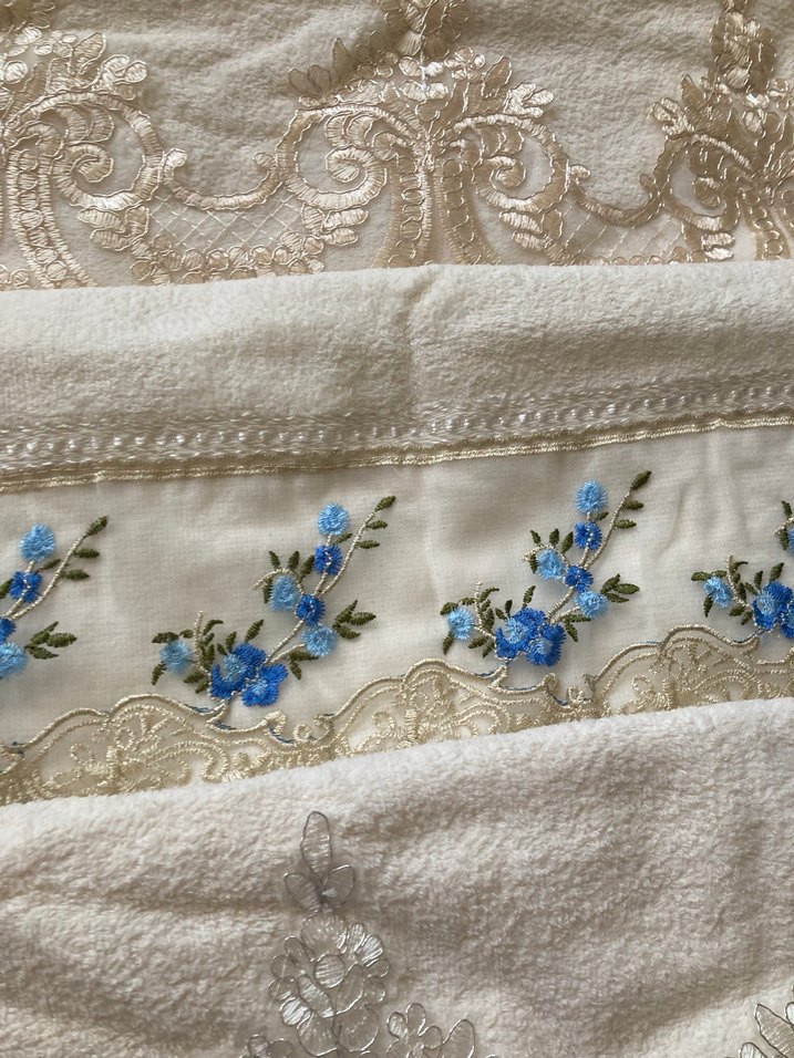 Nakışlı Bohem Çok Renkli Havlular - Görsel 3