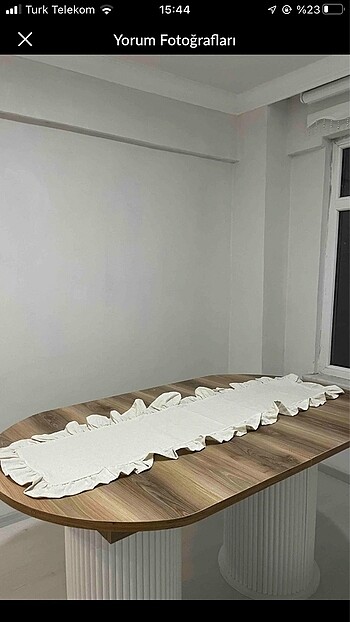  Beden ten rengi Renk Fırfırlı runner