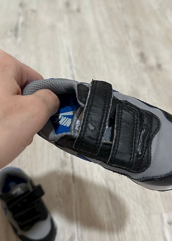 Nıke Gri Erkek Çocuk Spor Ayakkabı Velcro - Görsel 4